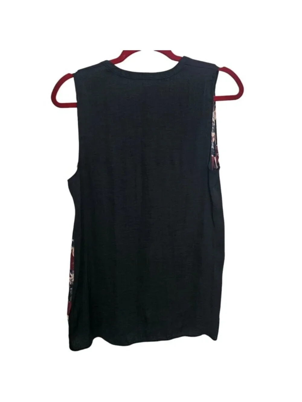 V Neck Abstract Elegant Chic Floral Top - Picture 2 of 3